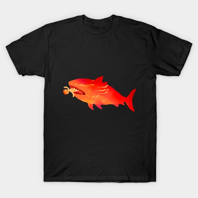 Fish Night T-Shirt by ArashiC